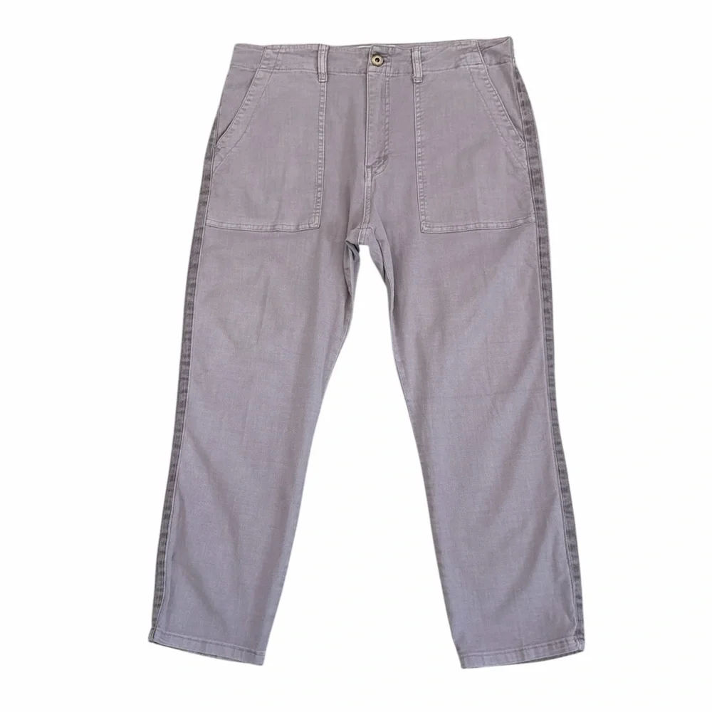 Pistola Mara High Waist Straight‎ Leg Capri Pants in Woodrose Size 31